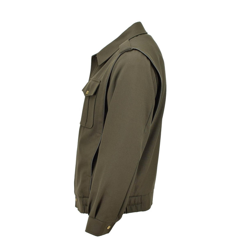 Blouson d'origine de l'armée tchèque pour troupes de campagne, veste militaire décontractée olive, NEUF