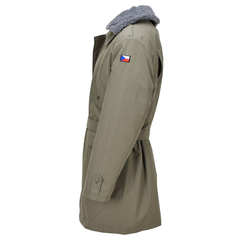 Origineel Tsjechisch leger Field Parka M85 Leger Issue Olive Winter Jacket W Lijns nieuw