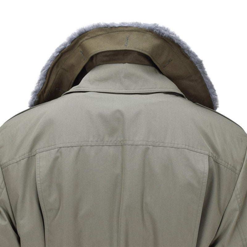 Origineel Tsjechisch leger Field Parka M85 Leger Issue Olive Winter Jacket W Lijns nieuw