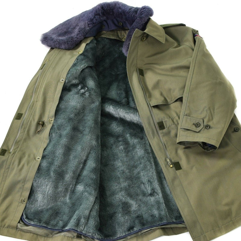 Origineel Tsjechisch leger Field Parka M85 Leger Issue Olive Winter Jacket W Lijns nieuw