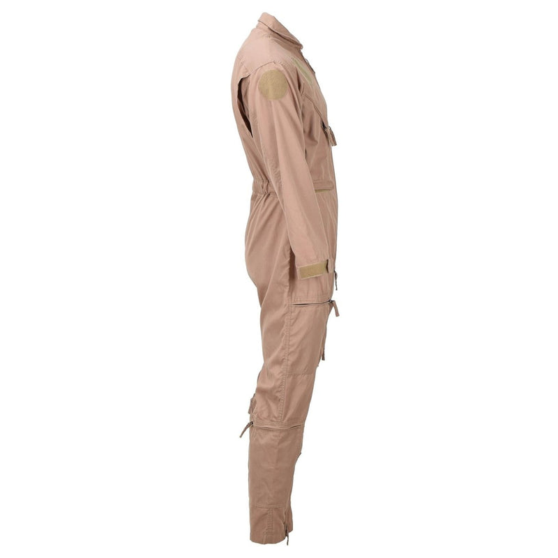 Originele Nederlandse militaire coverall Khaki Flight Pilot Jumpsuit Meta-Aramid Nieuw