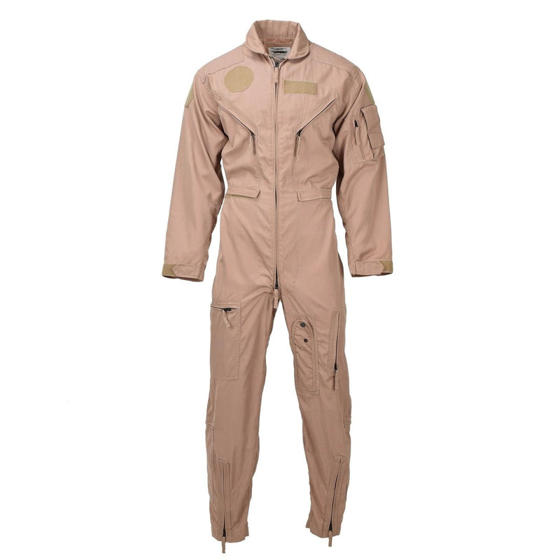 Originele Nederlandse militaire coverall Khaki Flight Pilot Jumpsuit Meta-Aramid Nieuw