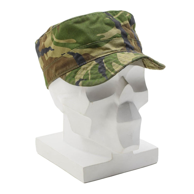 Casquette de fatigue militaire néerlandaise originale pour l'extérieur, camouflage tactique des bois