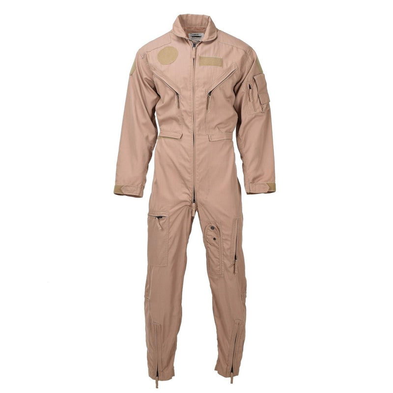 Oorspronkelijke Nederlandse militaire vlucht Coverall Aramid Heat Resistant Jumpsuit Khaki