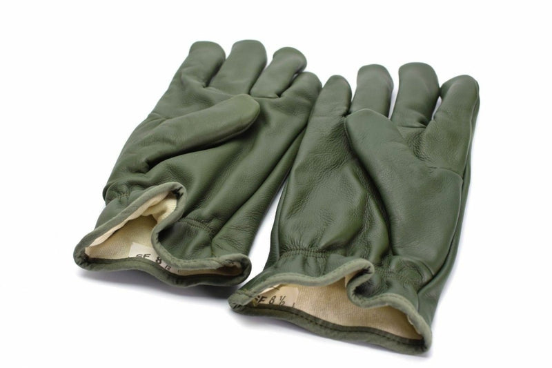 Originele Franse militaire gevechtshandschoenen Olive