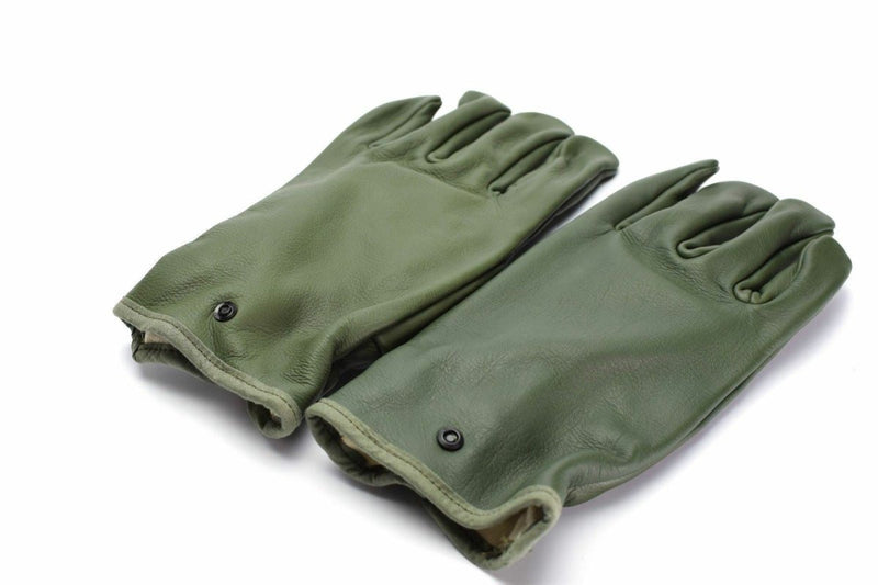 Originele Franse militaire gevechtshandschoenen Olive