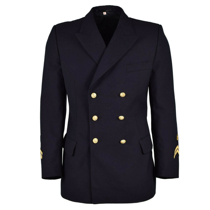 Originele Duitse leger mariniers kleding jas zwart marine formeel uniform militair