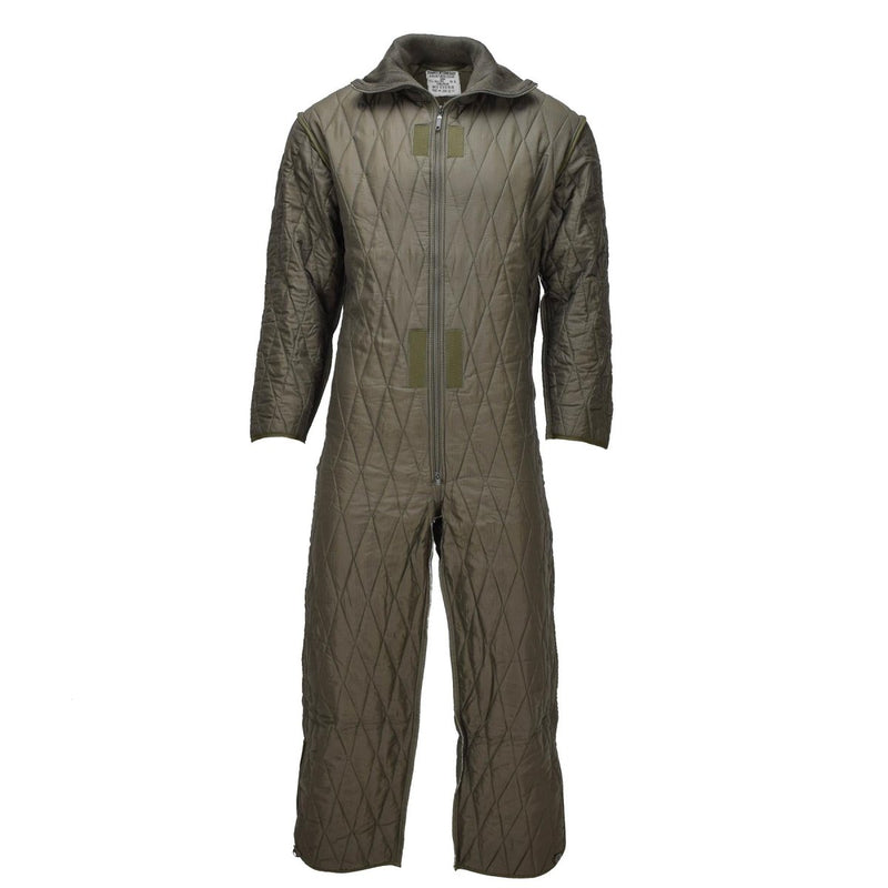 Oorspronkelijke Duitse militaire coverall voering Leger Issue Winter geïsoleerd pak Olive