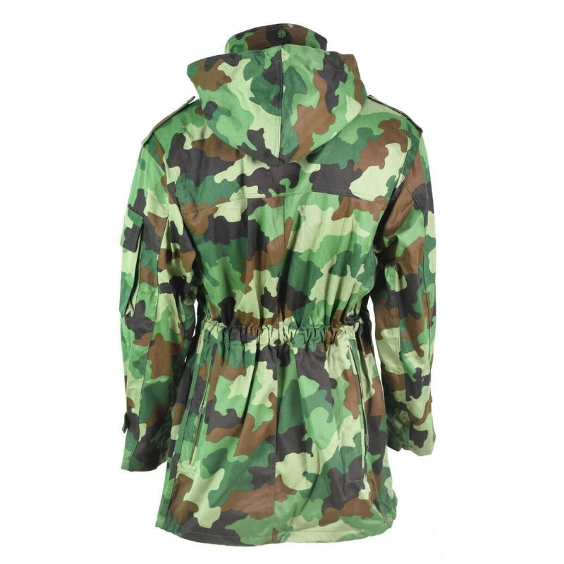 Originele Servische leger Parka Special Forces Troops BDU -jas met voering nieuw