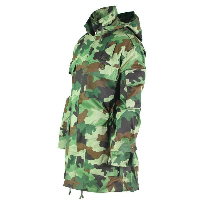 Originele Servische leger Parka Special Forces Troops BDU -jas met voering nieuw