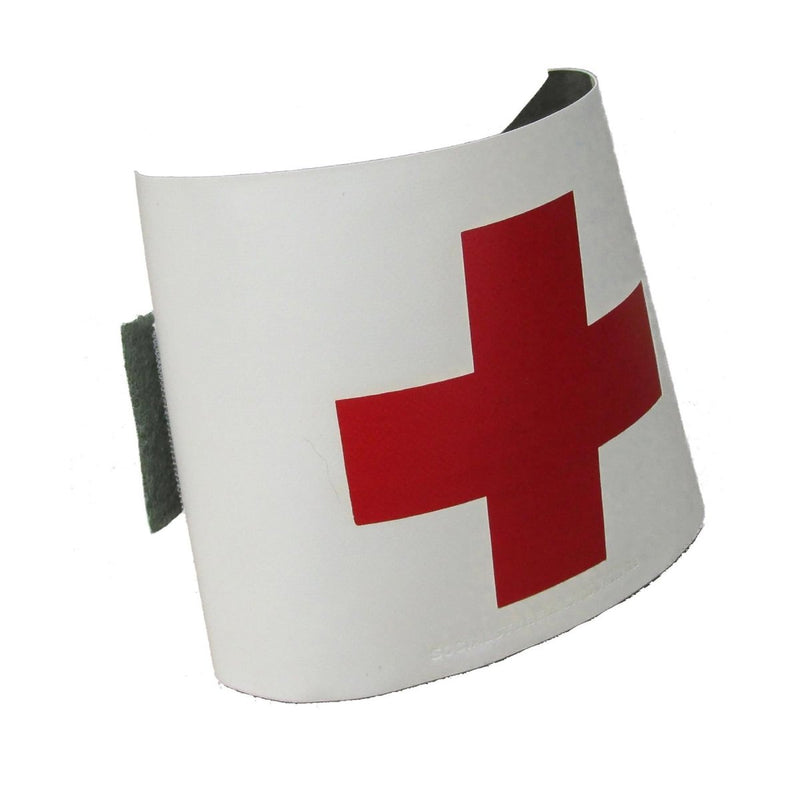 Originele Zweedse militaire medicor -armband Rode Kruis verstelbare klittenbandriem