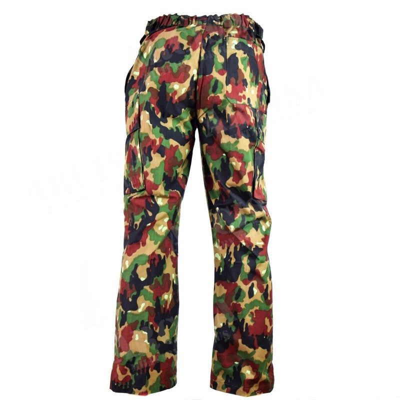 Originele Zwitserse leger broek M83 Combat Alpenflage Camo Field broek Zwitserland