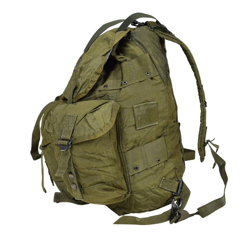 Sac à dos tactique militaire américain original de 50 l avec 3 poches extérieures pour équipement, couleur olive