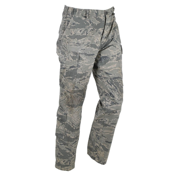 Pantalon de terrain militaire américain original pour homme ABU Digital Tiger Stripe Camouflage