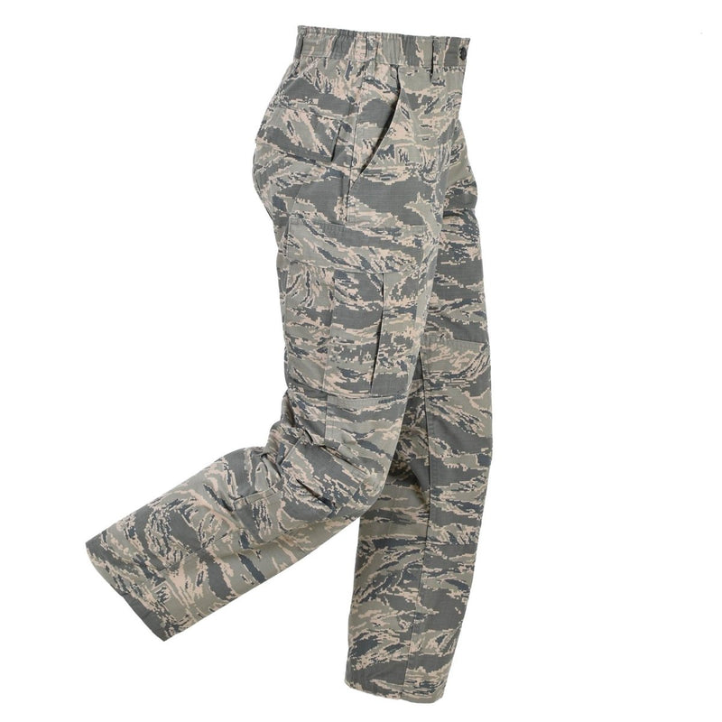 Originele Amerikaanse militaire veldpassen vrouwen scheuren stop Abu Digital Tiger Stripe Camo