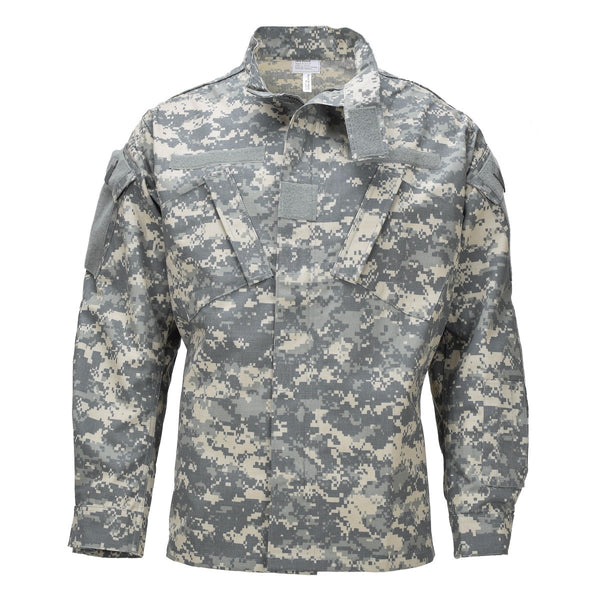 Originele Amerikaanse militaire uniforme jas versterkt ellebogen Acu digitale camouflage