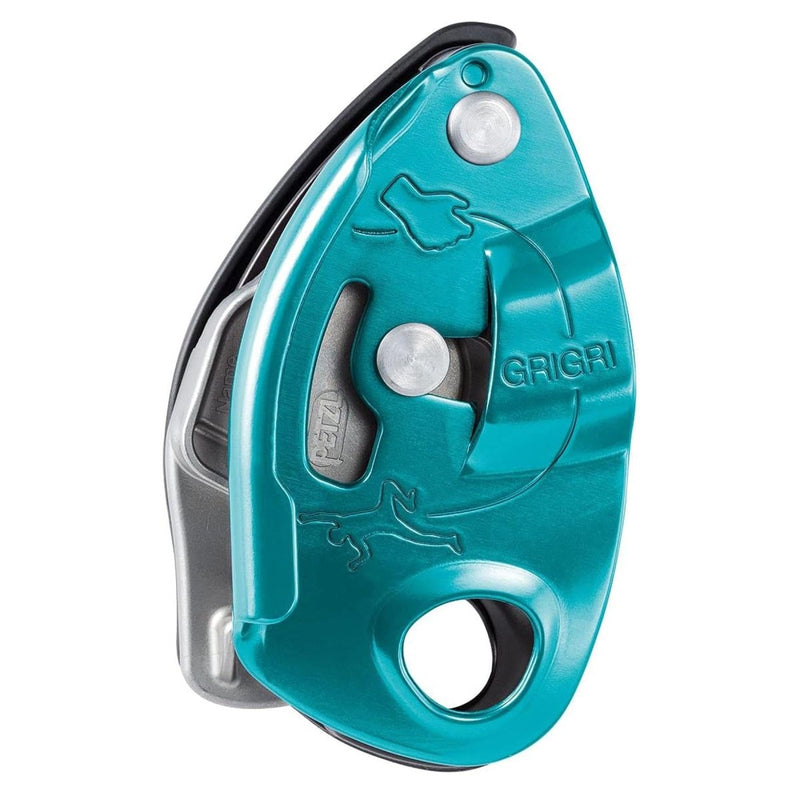 Petzl Grigri Assisted Rems Devay Device Climbing Equipment Aluminium Blue