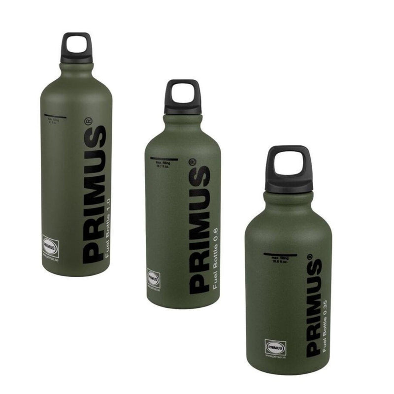 Bouteille de carburant verte Primus Stove pour brûleur de camping, flacon multicombustible liquide en aluminium