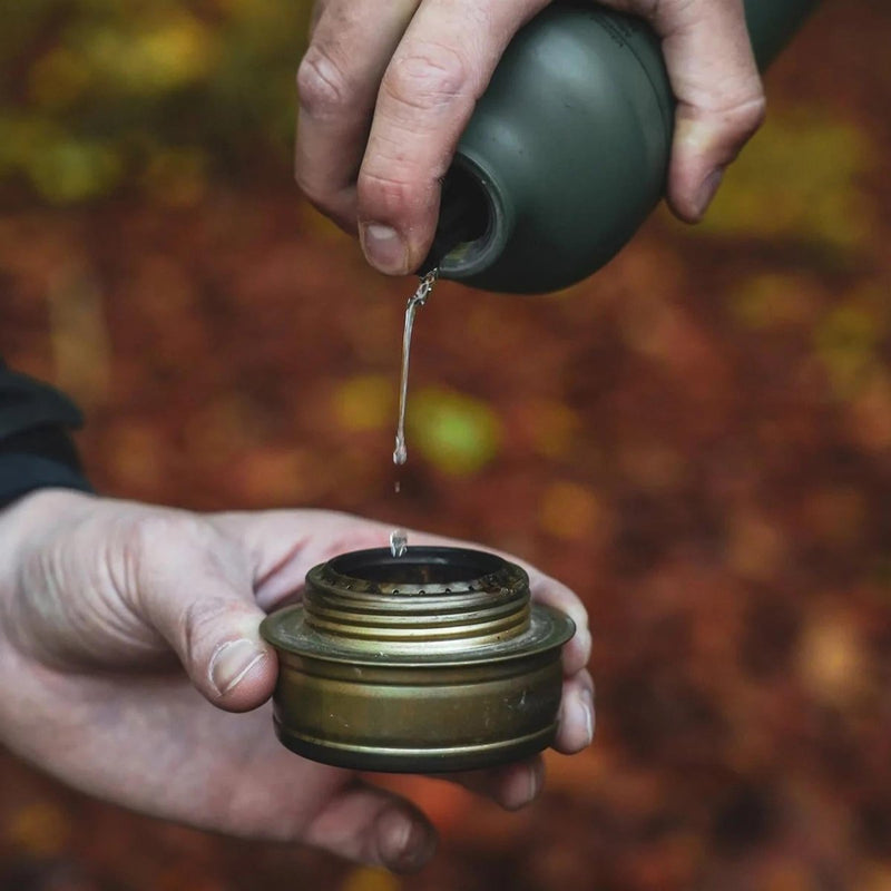 liquid fuel bottle with dispenser