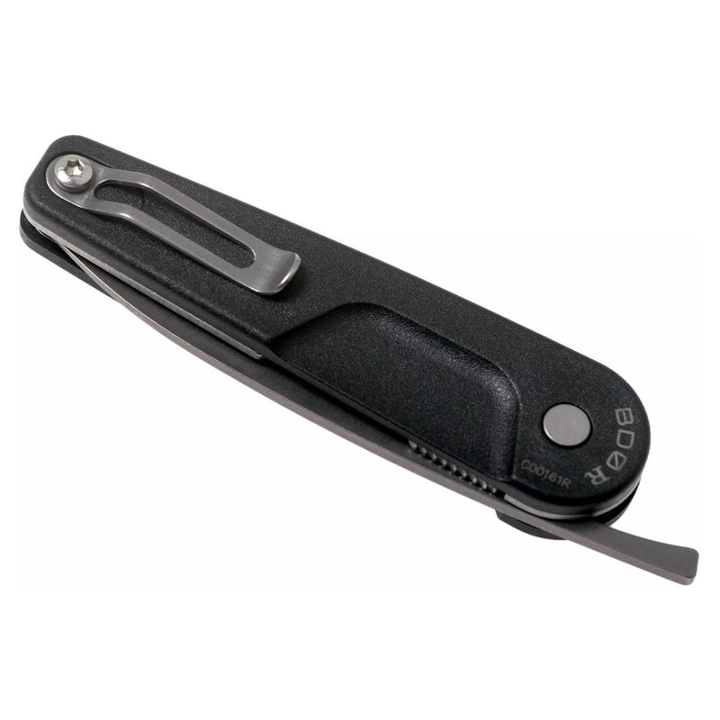 ExtremaRatio BD0 R BLACK folding leaf shape pocket knife N690 steel nylon easy-grip handle