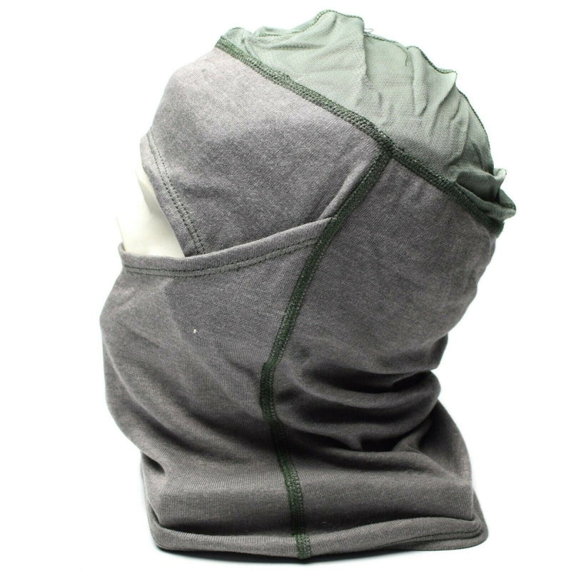 US military gray flame resistant aramid rayon balaclava fire retardant