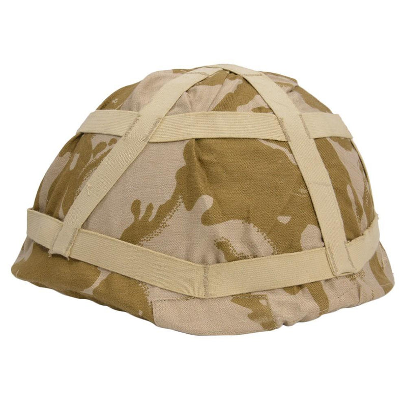 british desert camouflage elastic helm cover army surplus