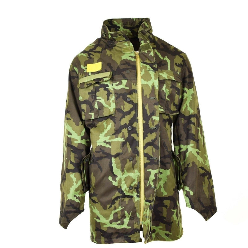 Czech army military combat CZ 95 camo field jacket parka