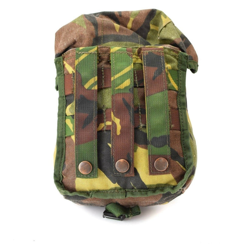 Original Dutch army utility pouch modular Molle carrying bag military Medium DPM camouflage quick-release buckle