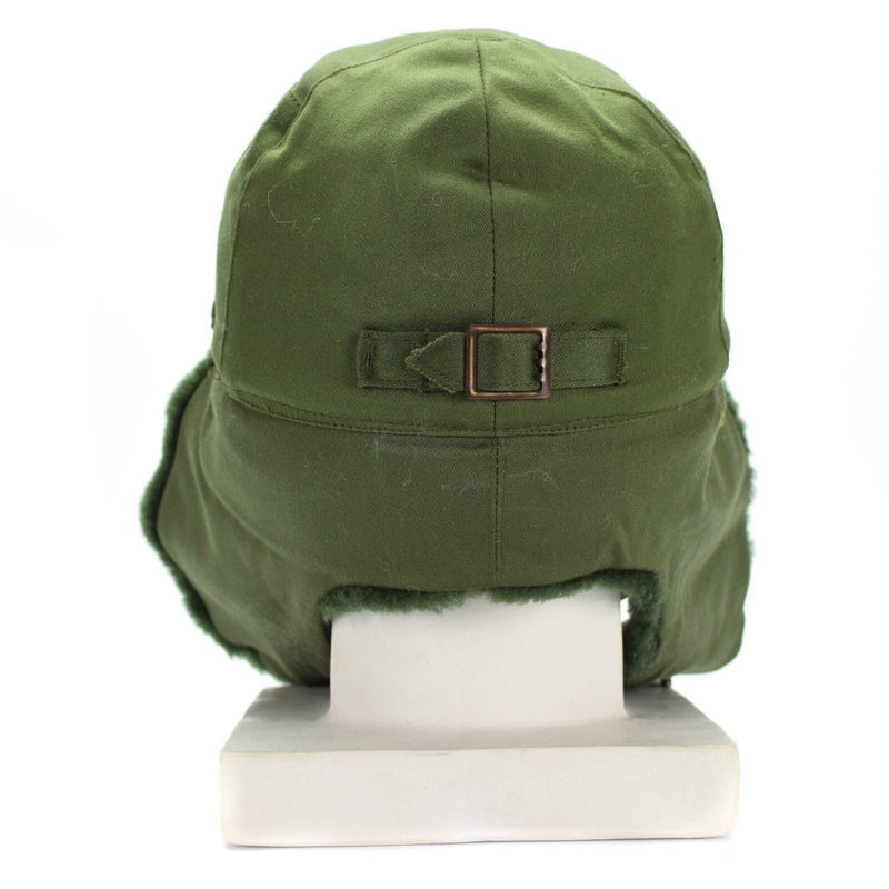 Original Swedish Sweden military Army winter Green M59 Combat field cap hat unisex adults